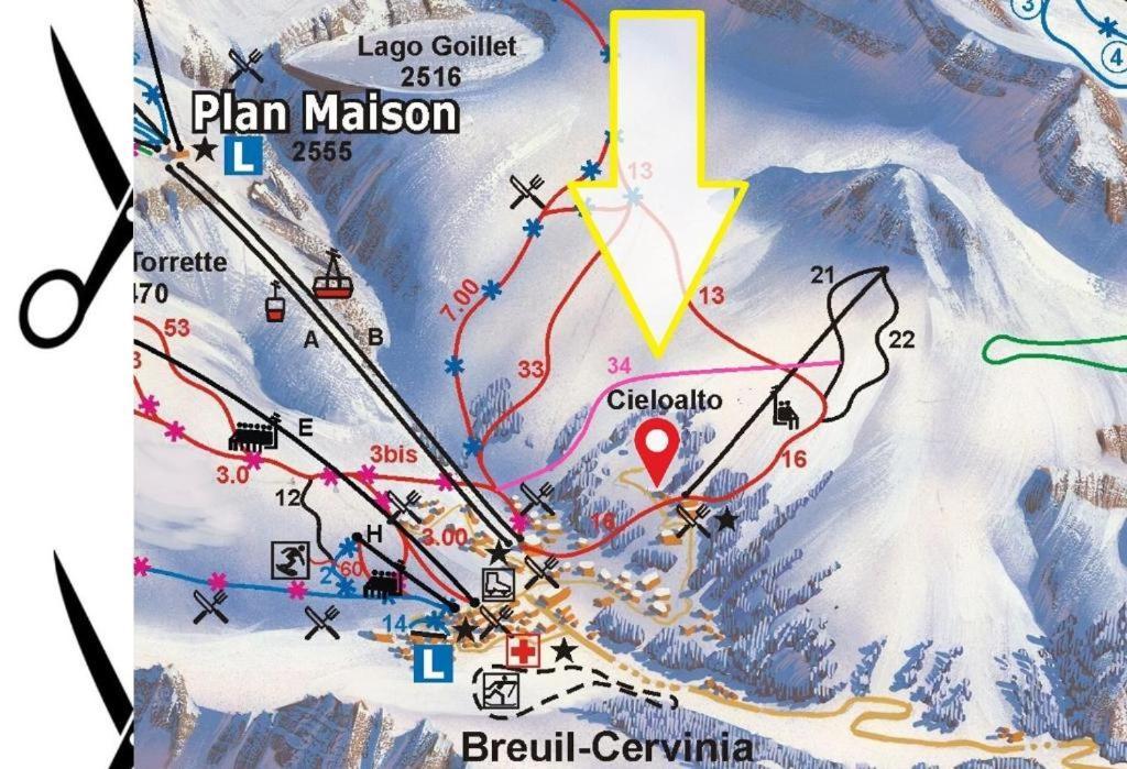 Le Petit Refuge Cervinia Daire Breuil-Cervinia Dış mekan fotoğraf
